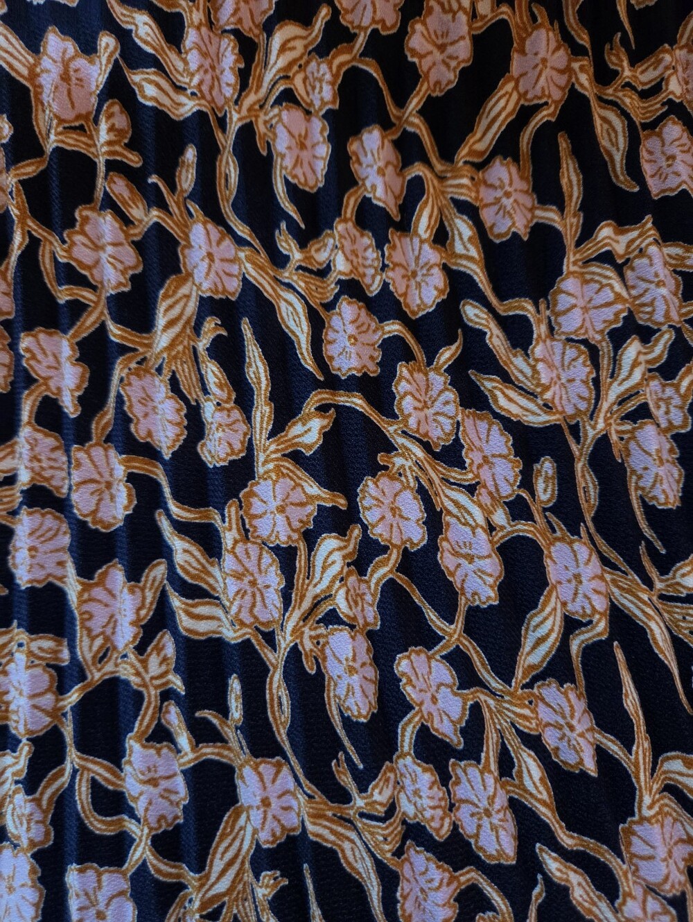 Boden Plisse Pleated Midi Skirt 10 - Picture 5 of 6